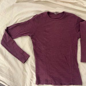 Smartwool Womens Ski Snowboard Baselayer Top - size medium - used condition